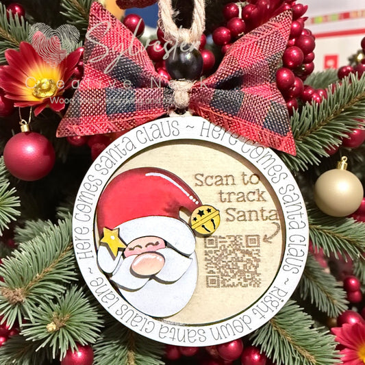 Santa Tracker Ornaments