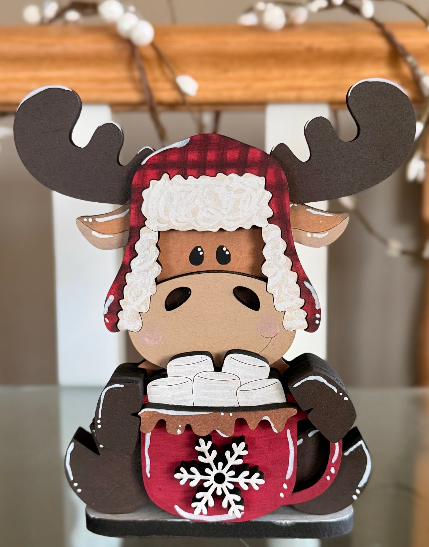Moose Chocolate Milk Small Shelf Sitter