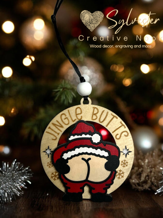 Jingle butt ornaments