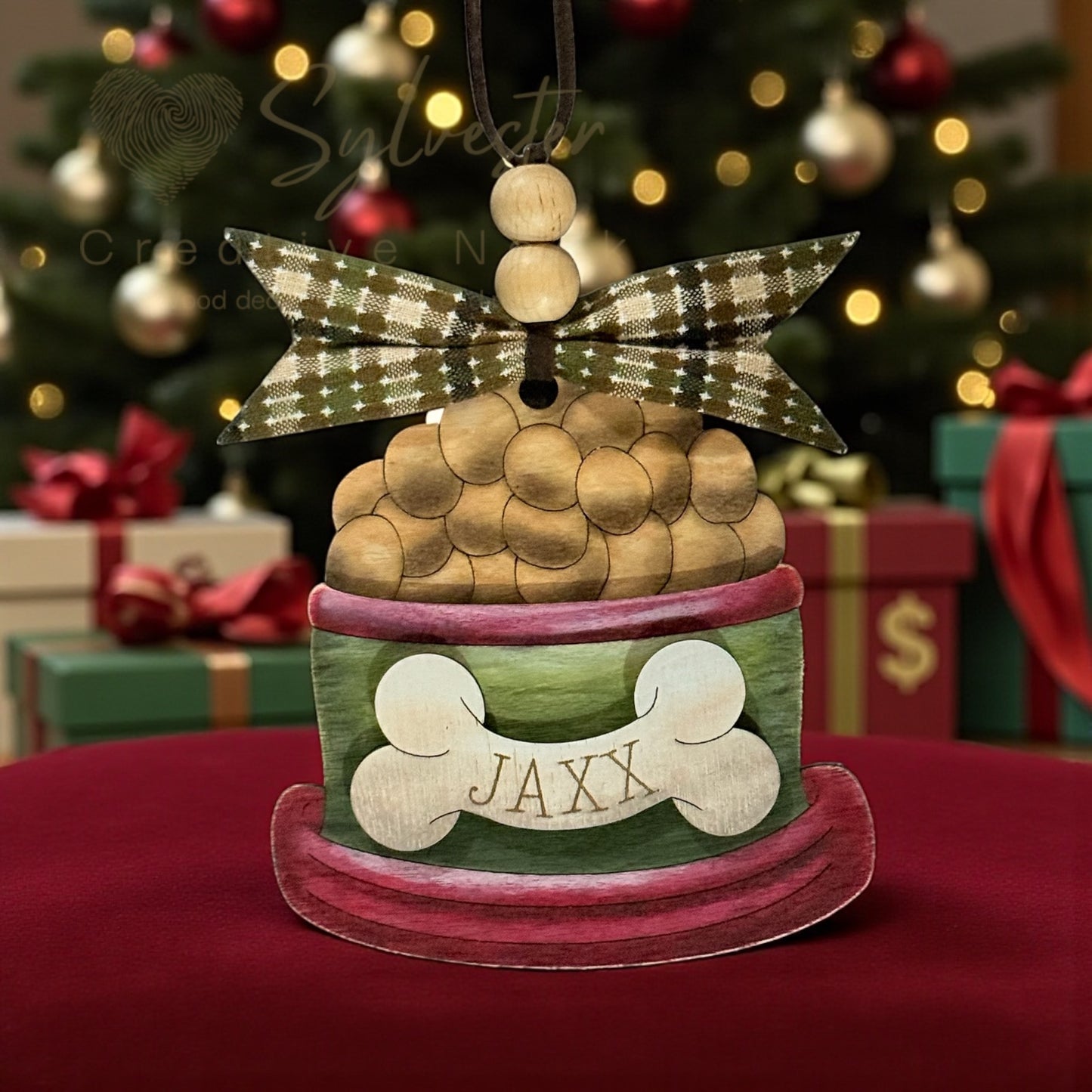 Personalized Dog Ornament
