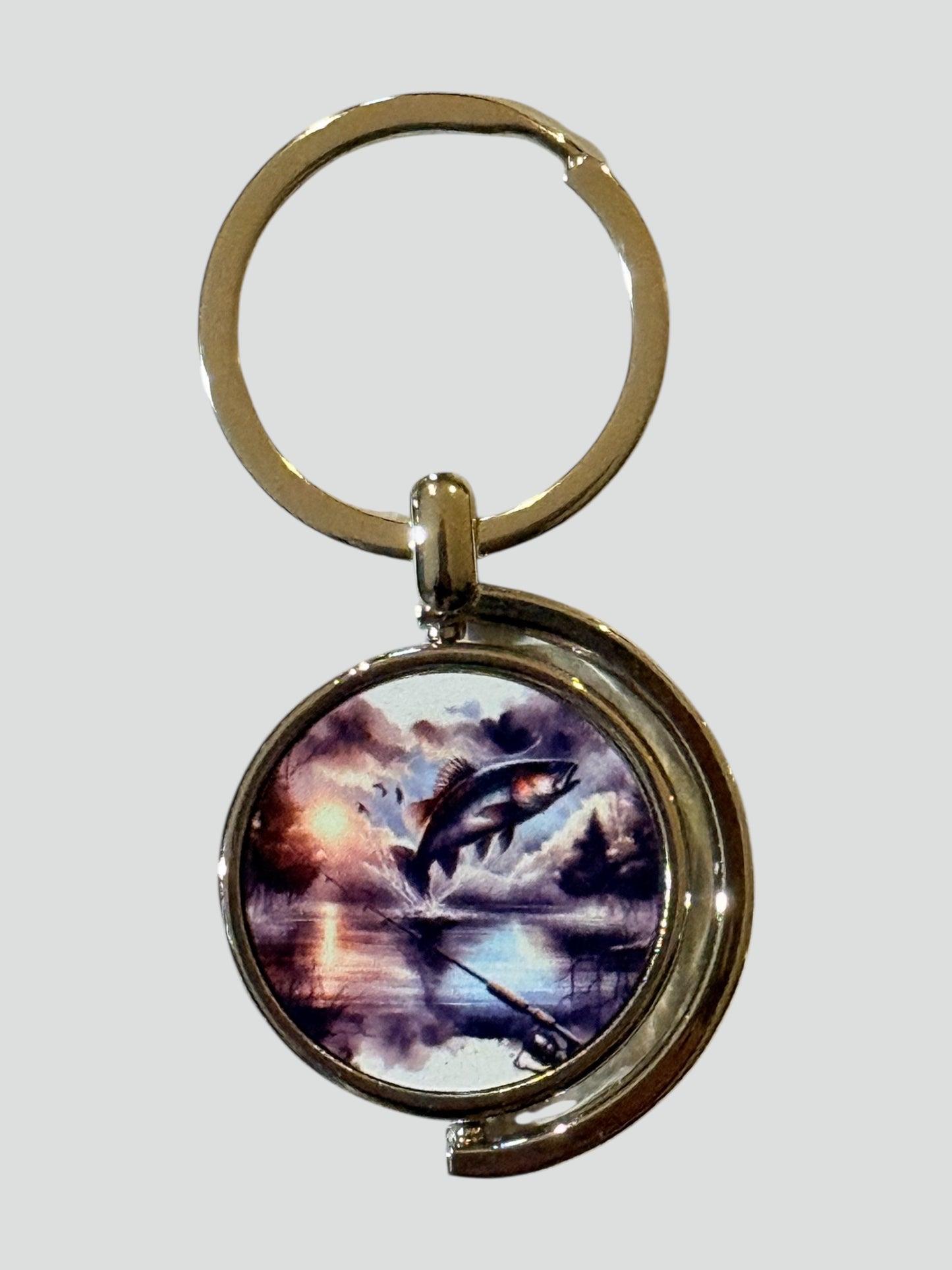 Sublimated Double Sided Custom keychain