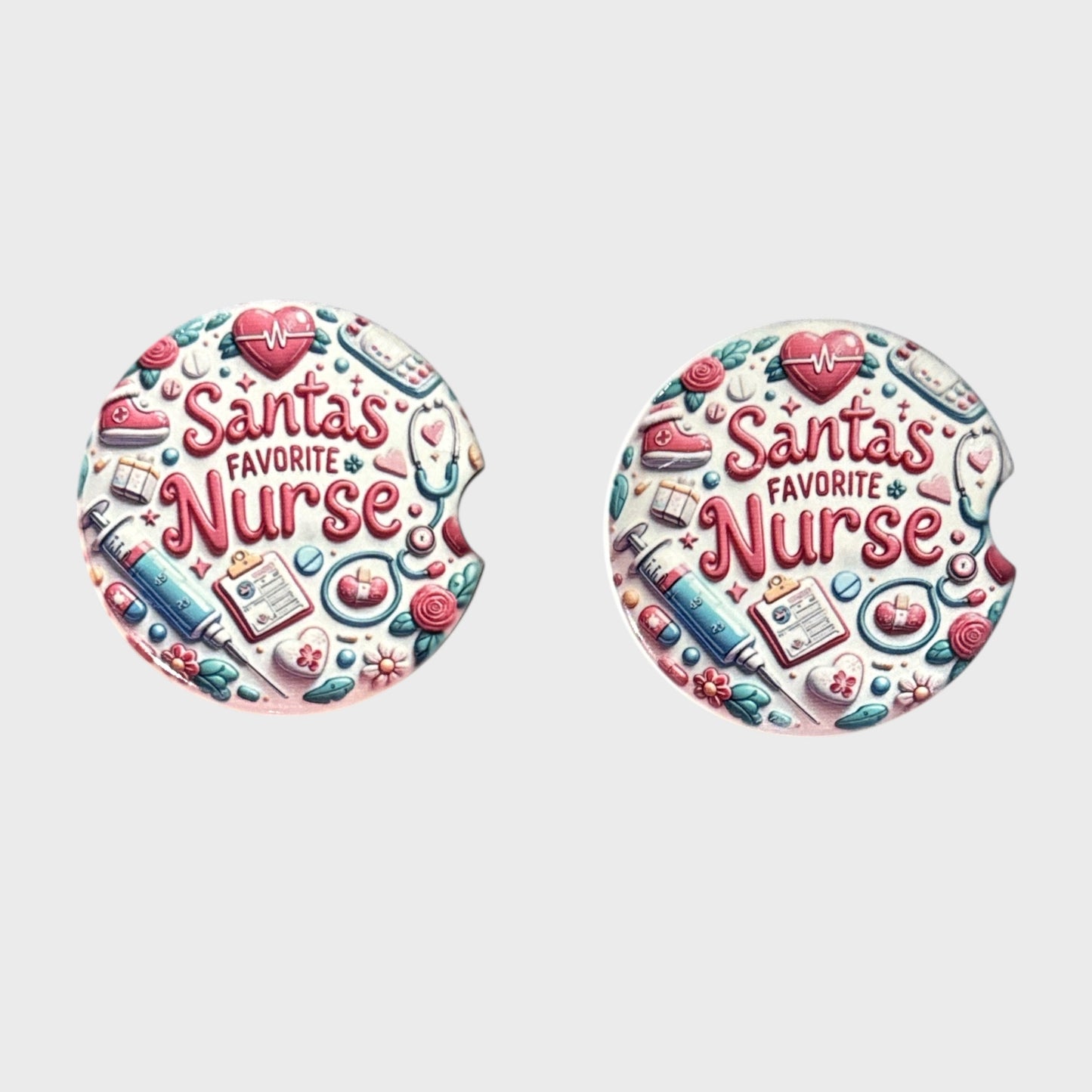 Ceramic Car Coaster Set