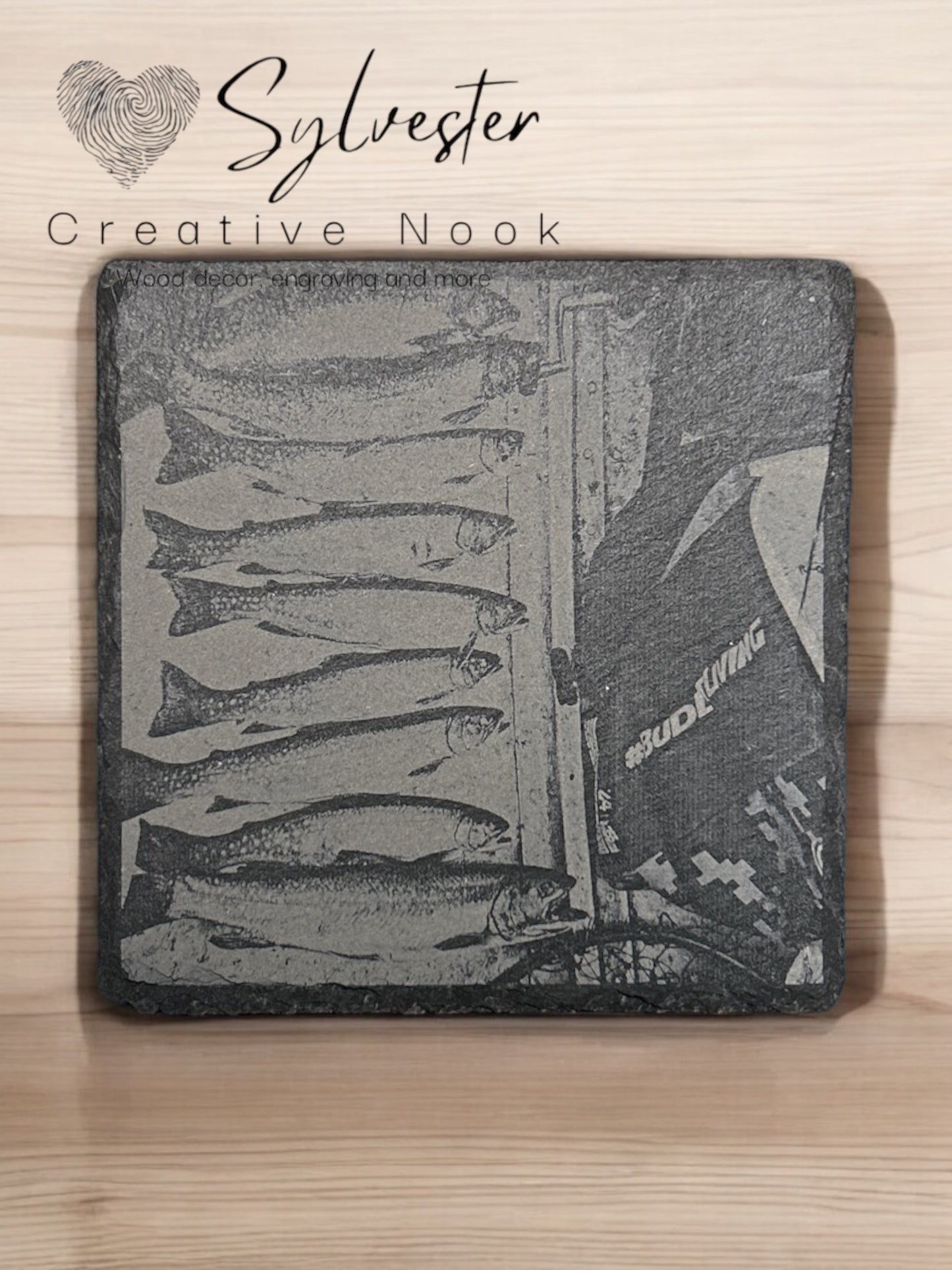 Custom Engraved Late Coasters