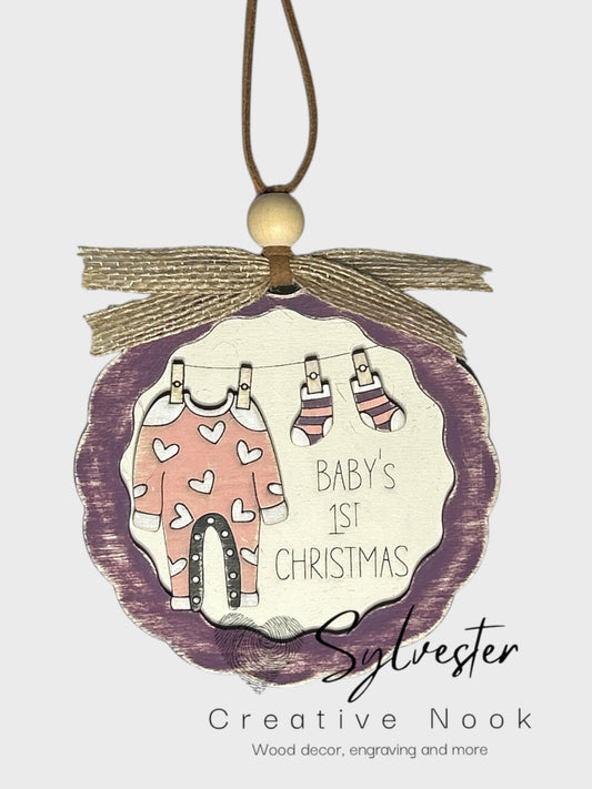 Baby’s First Christmas Ornament