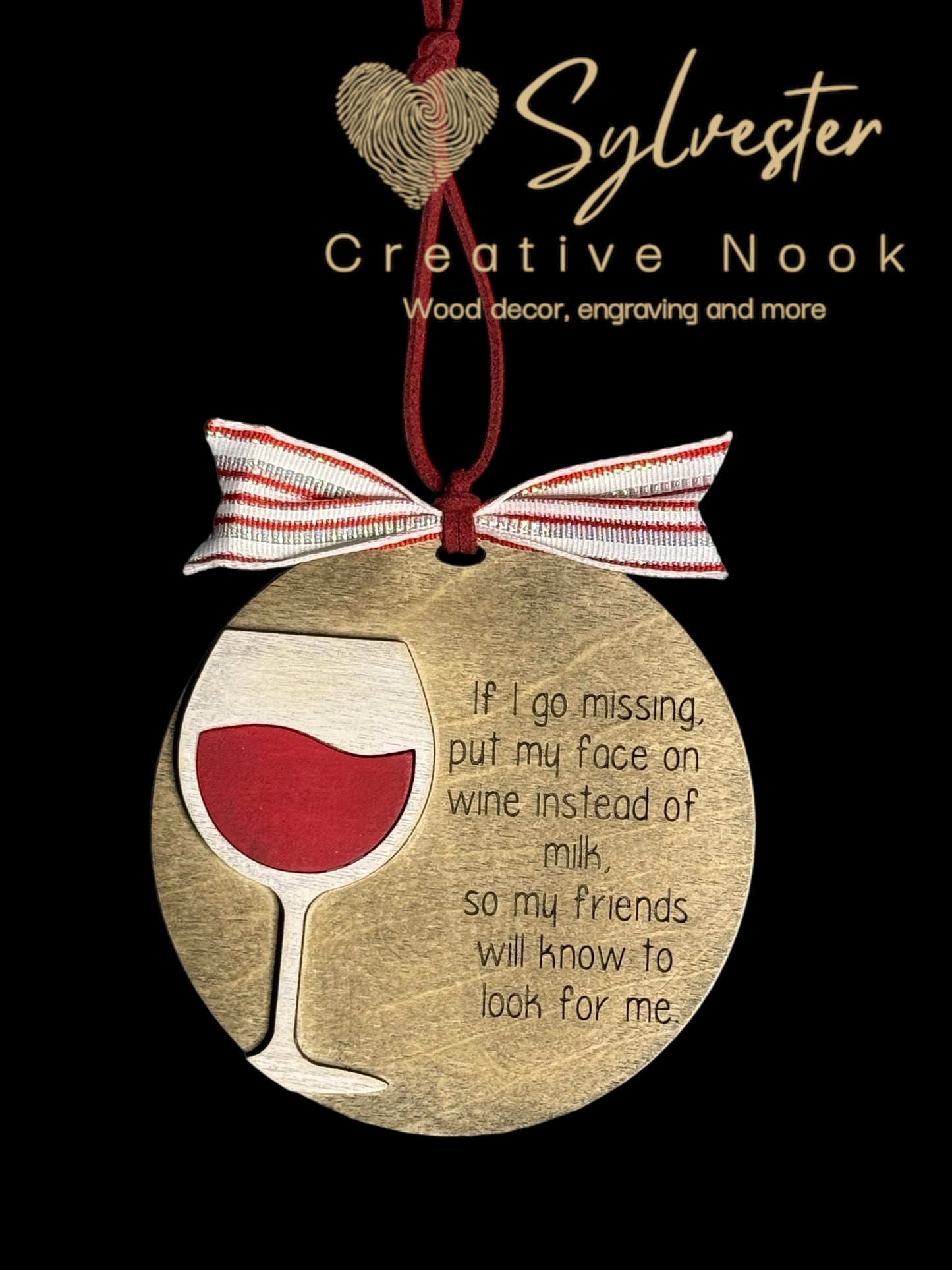 If I Go Missing Ornament