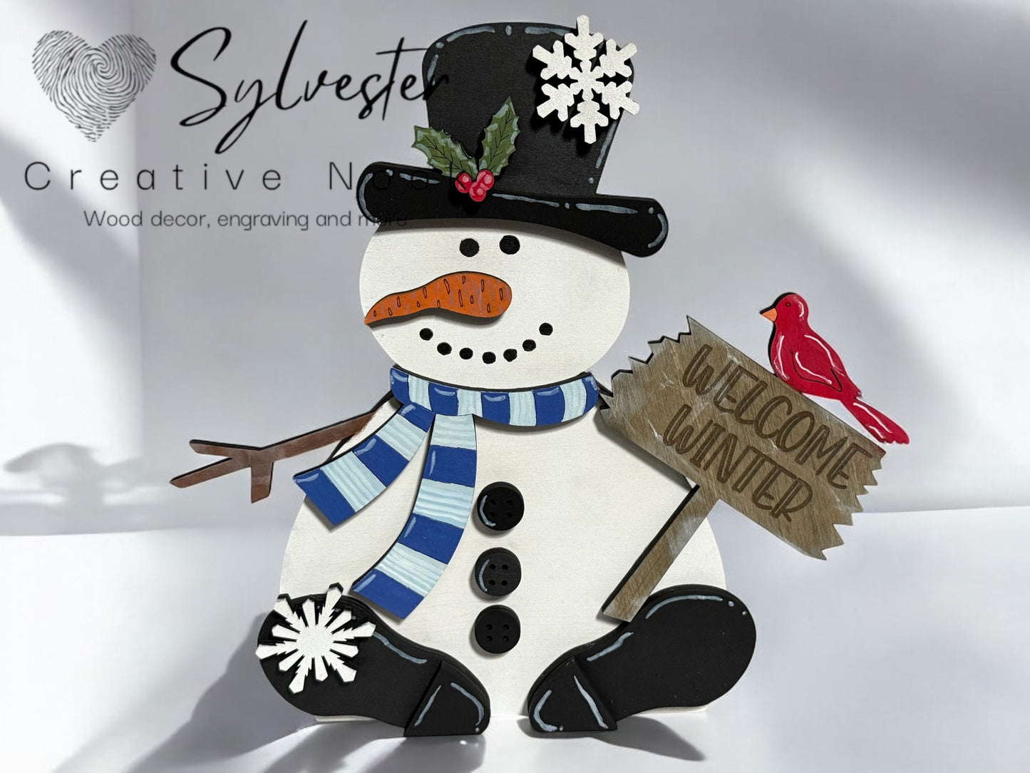 Snowman Shelf Sitter