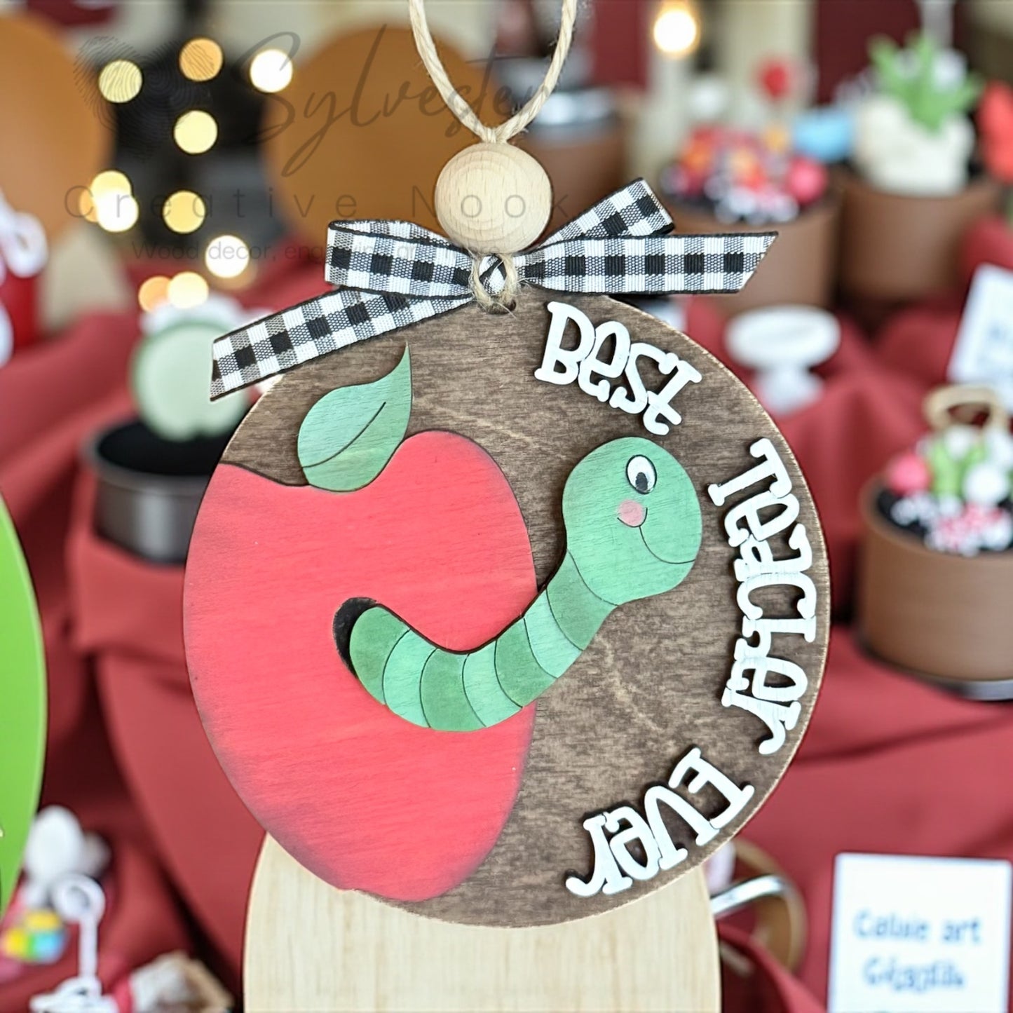 Best Teacher Ever Apple