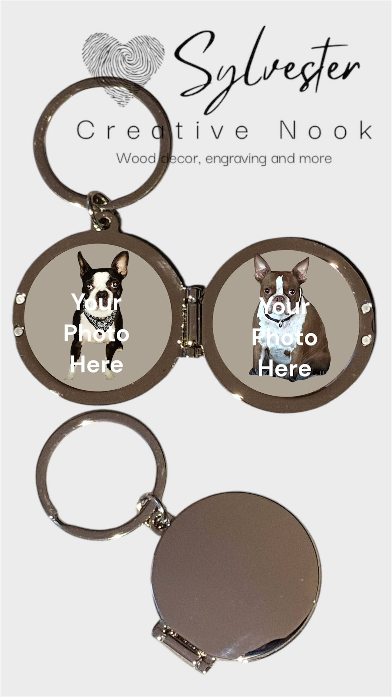 Personalized Locket Kechain