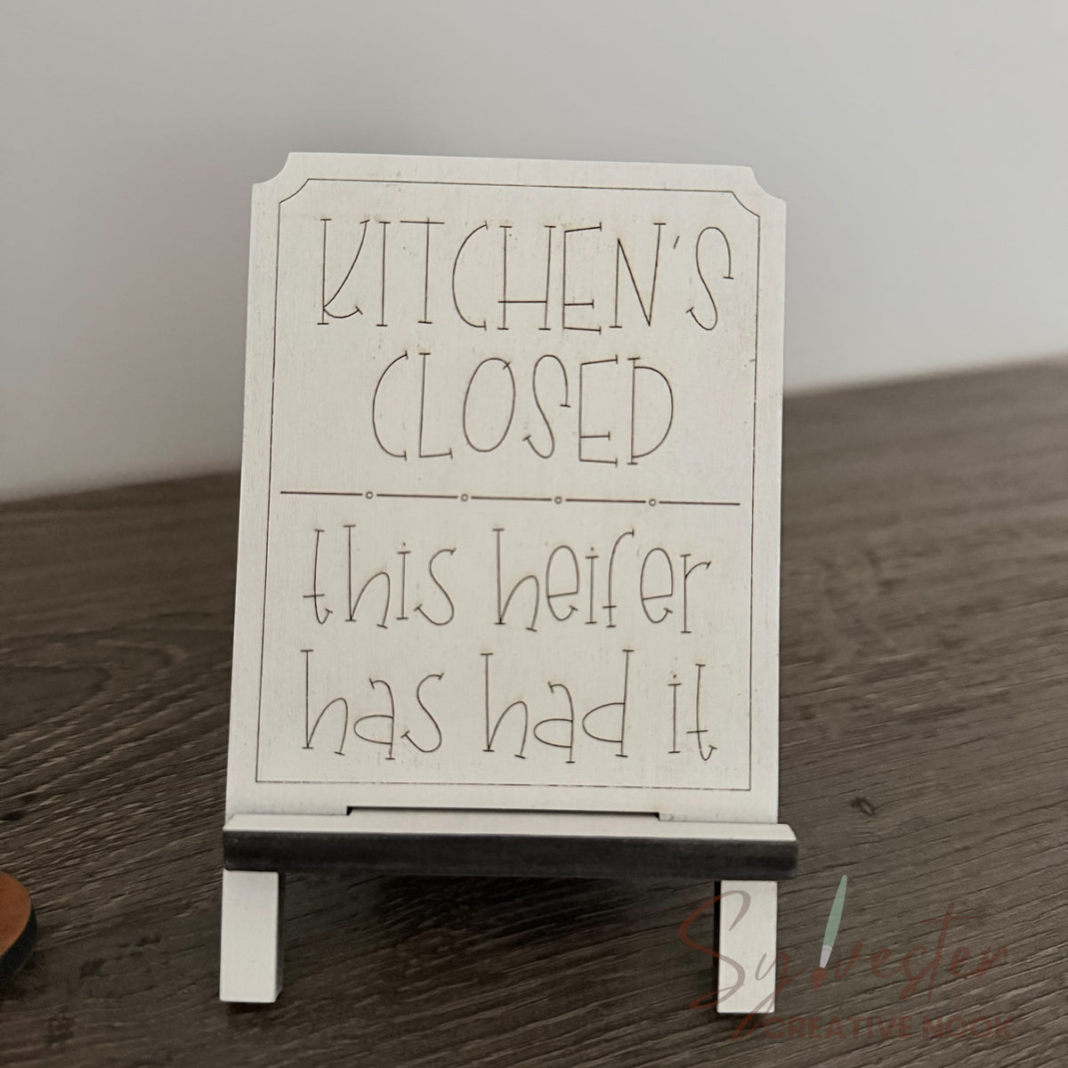 Hand Painted Kitchen Highland Cow / Nova Scotia Made