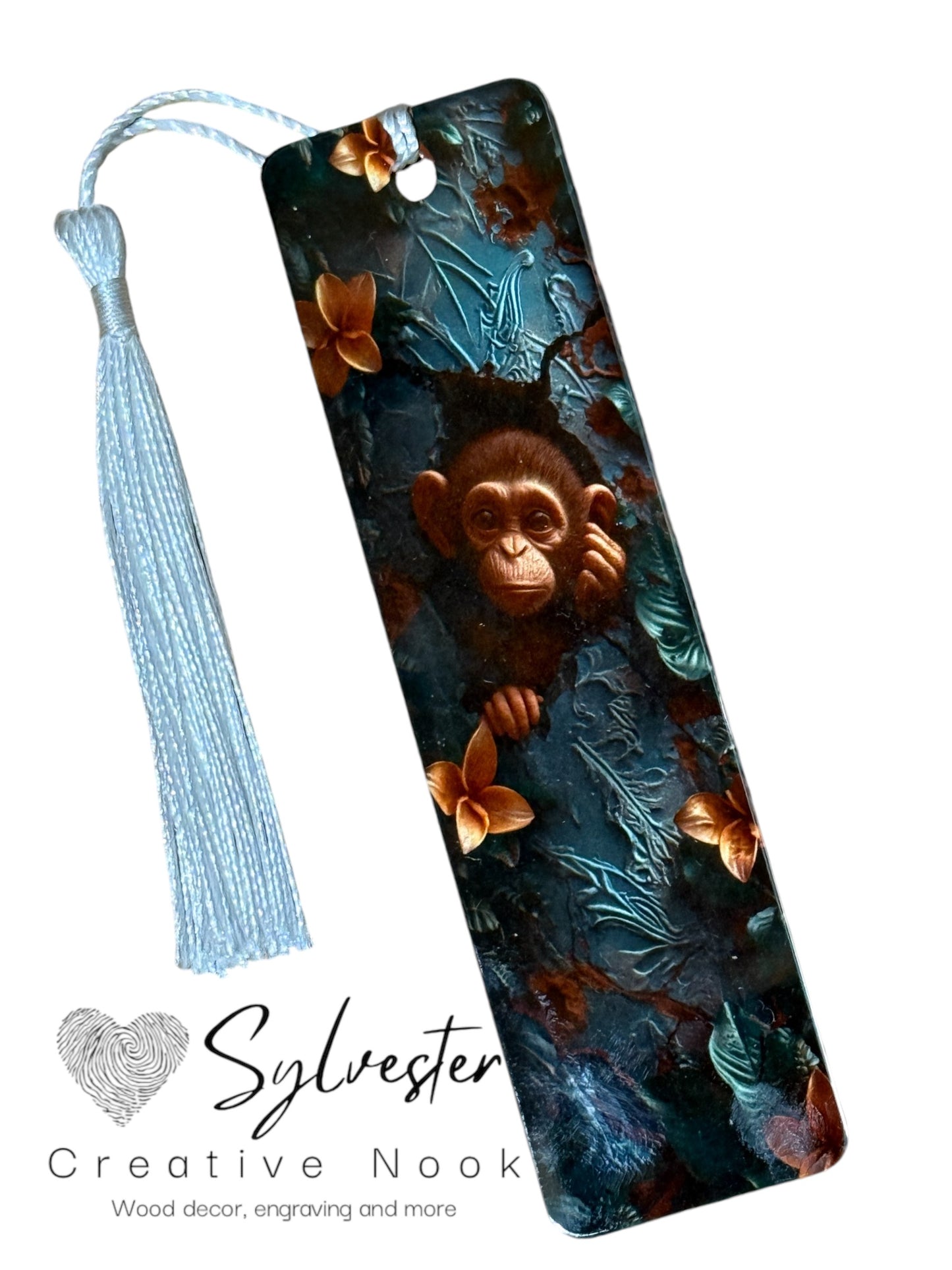 Double Sided Aluminum Book Marks *14 designs available