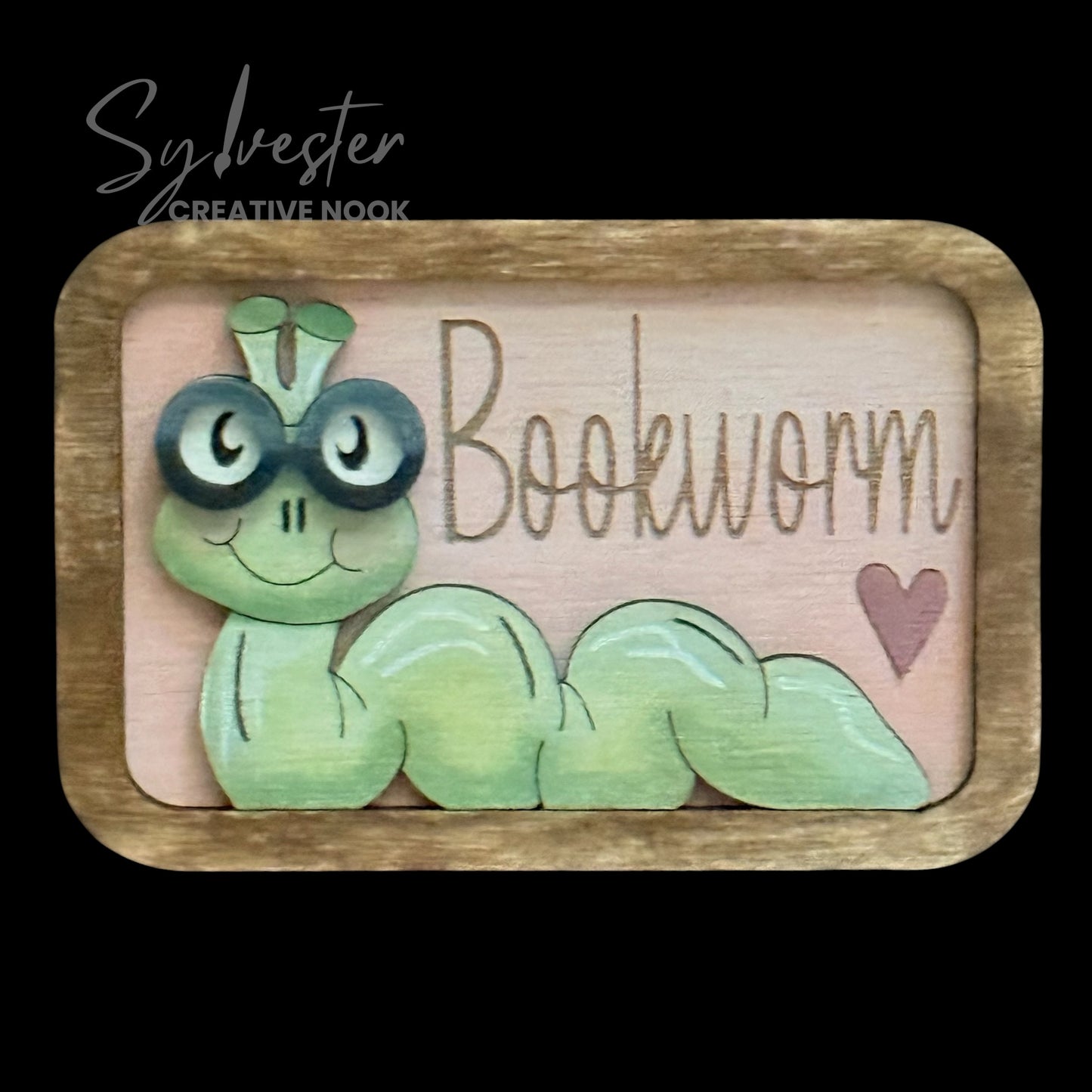 Hand painted layered birch fridge magnet ( buy two of these magnets and get the third one at 50% off)