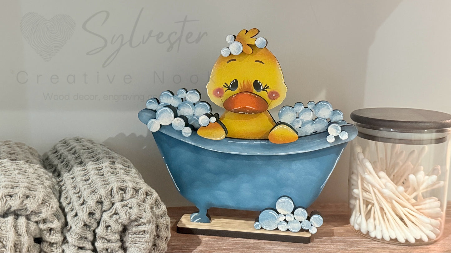 Duck Bathtub Shelf Sitter