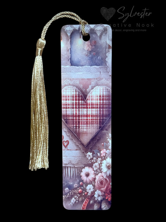 Double Sided Aluminum Book Marks *14 designs available