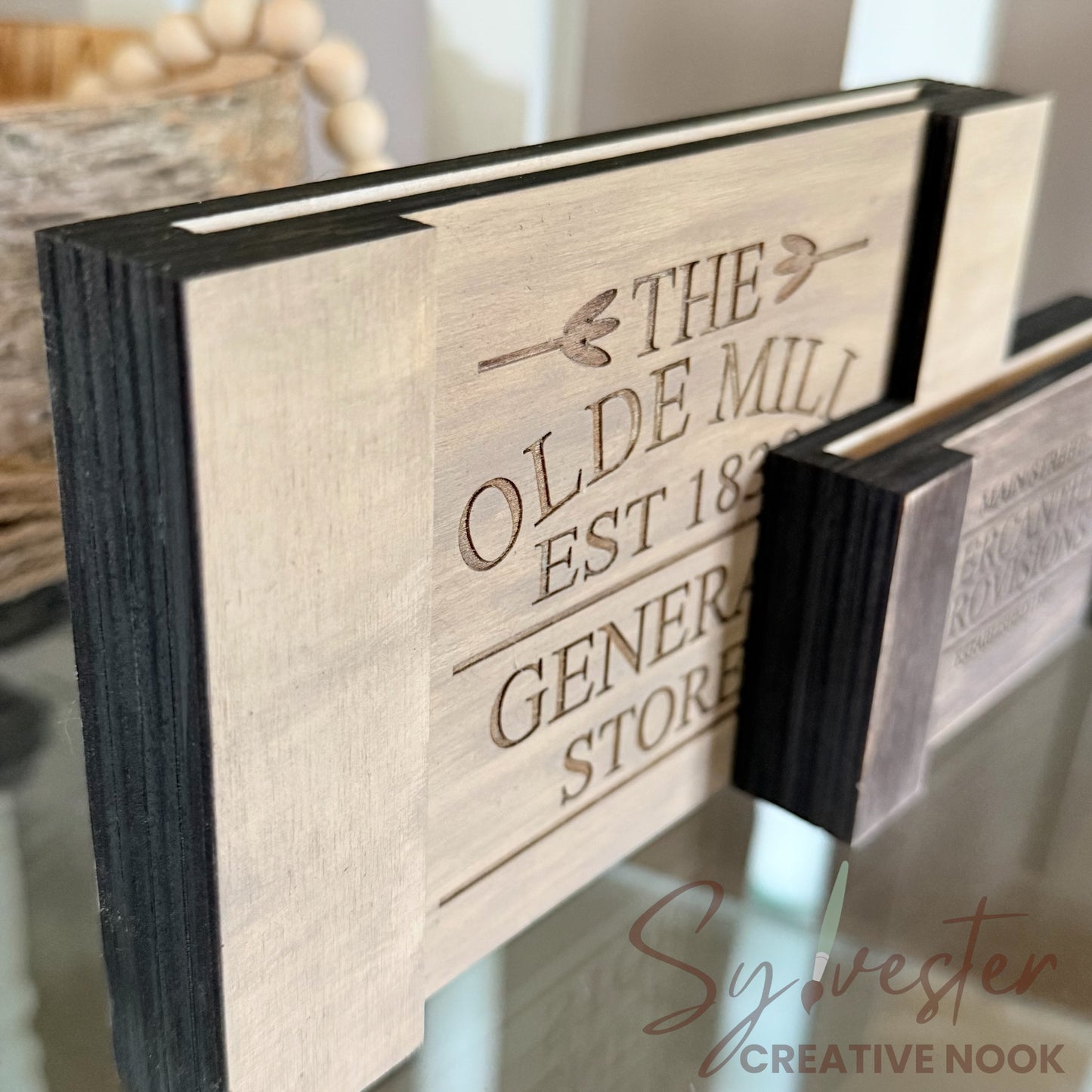 Interchangeable Vintage Crate (inserts are interchangeable with the vintage crate!)