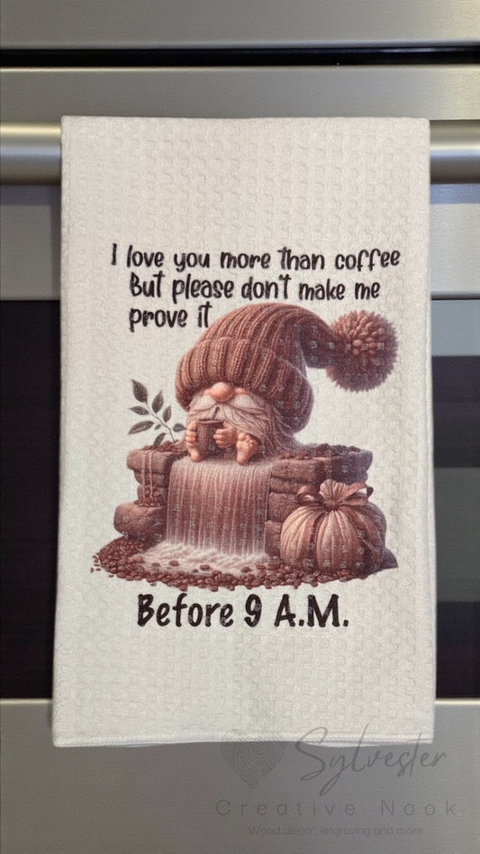 Extra Large Waffle Towel (personalization available)