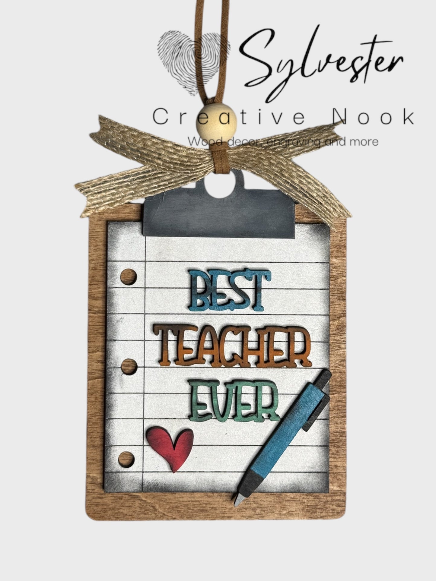 Best Teacher or Best EA Ornament