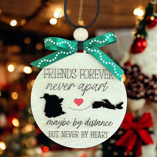Friends Forever Provinces Ornament