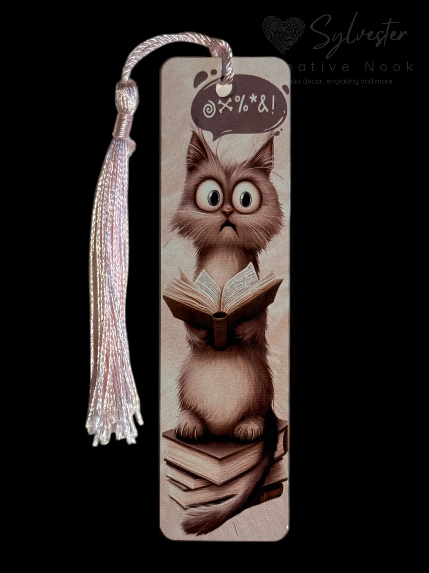 Double Sided Aluminum Book Marks *14 designs available