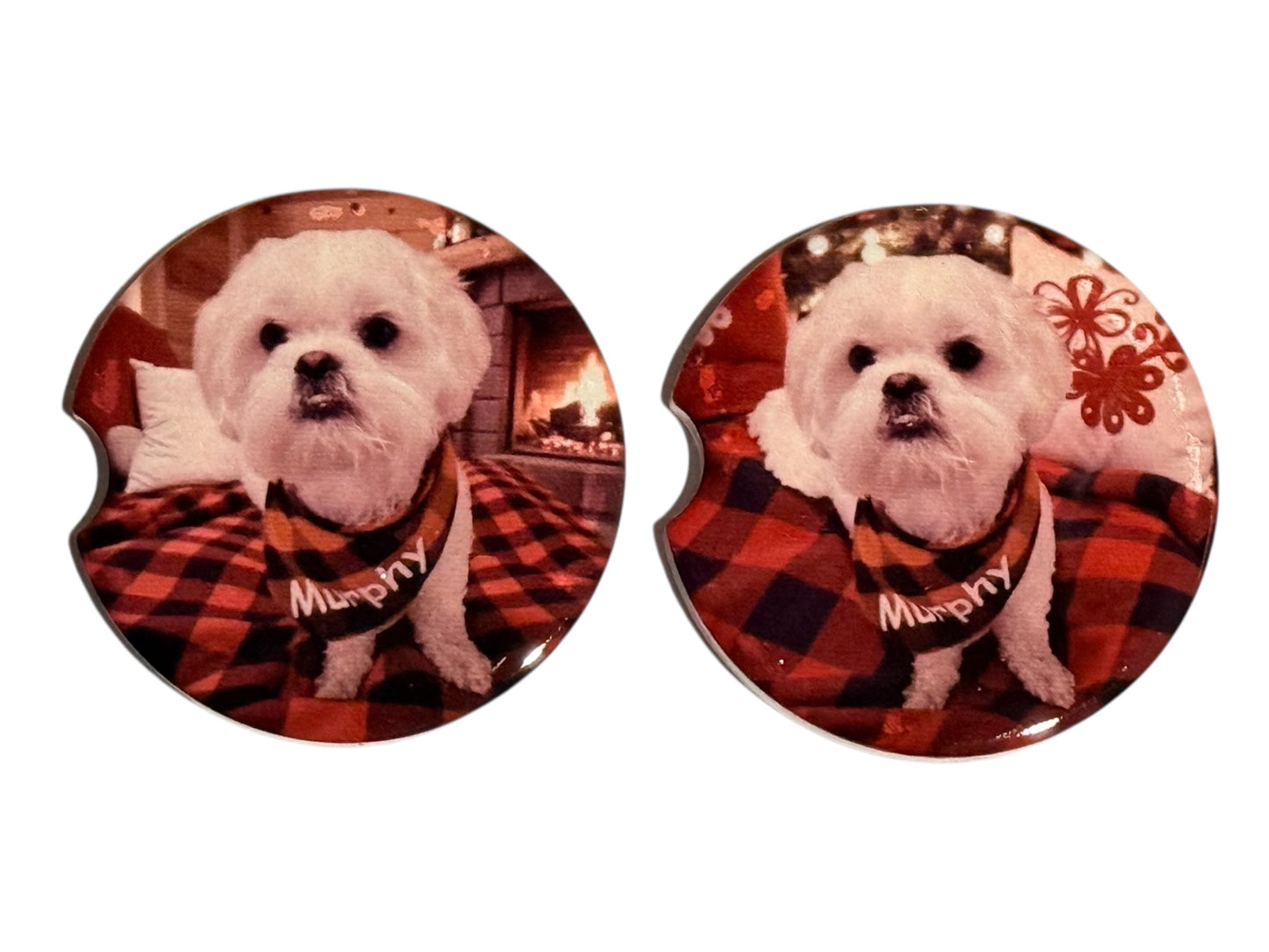 Ceramic Car Coaster Set