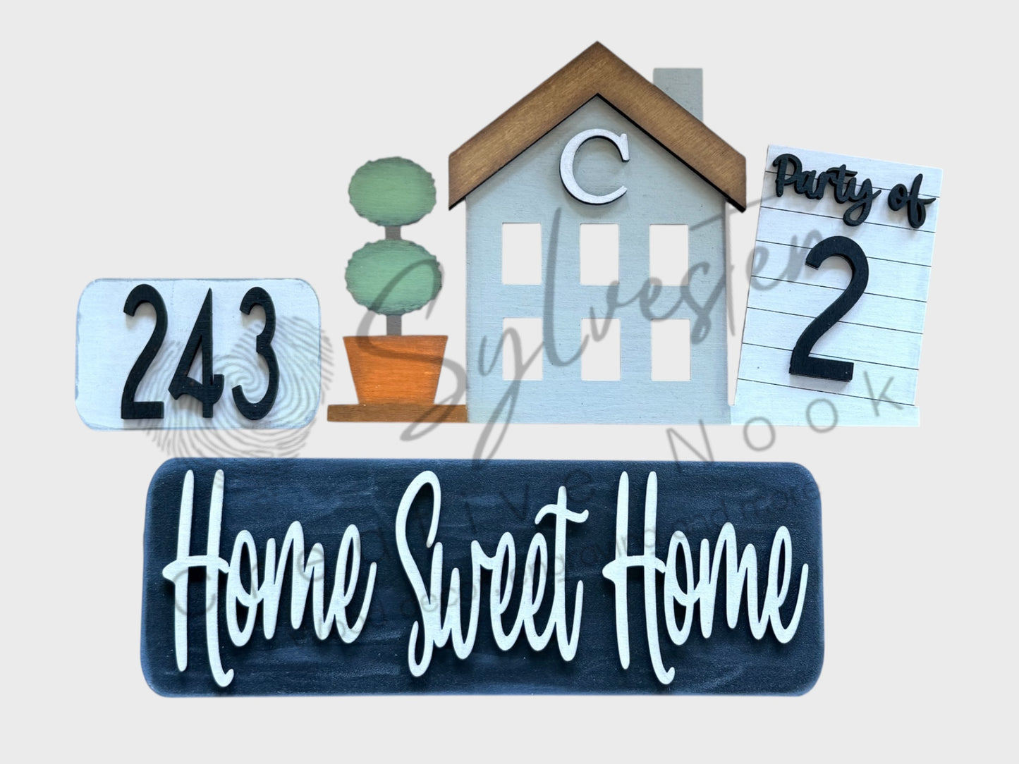 Hand painted interchangeable hanging truck