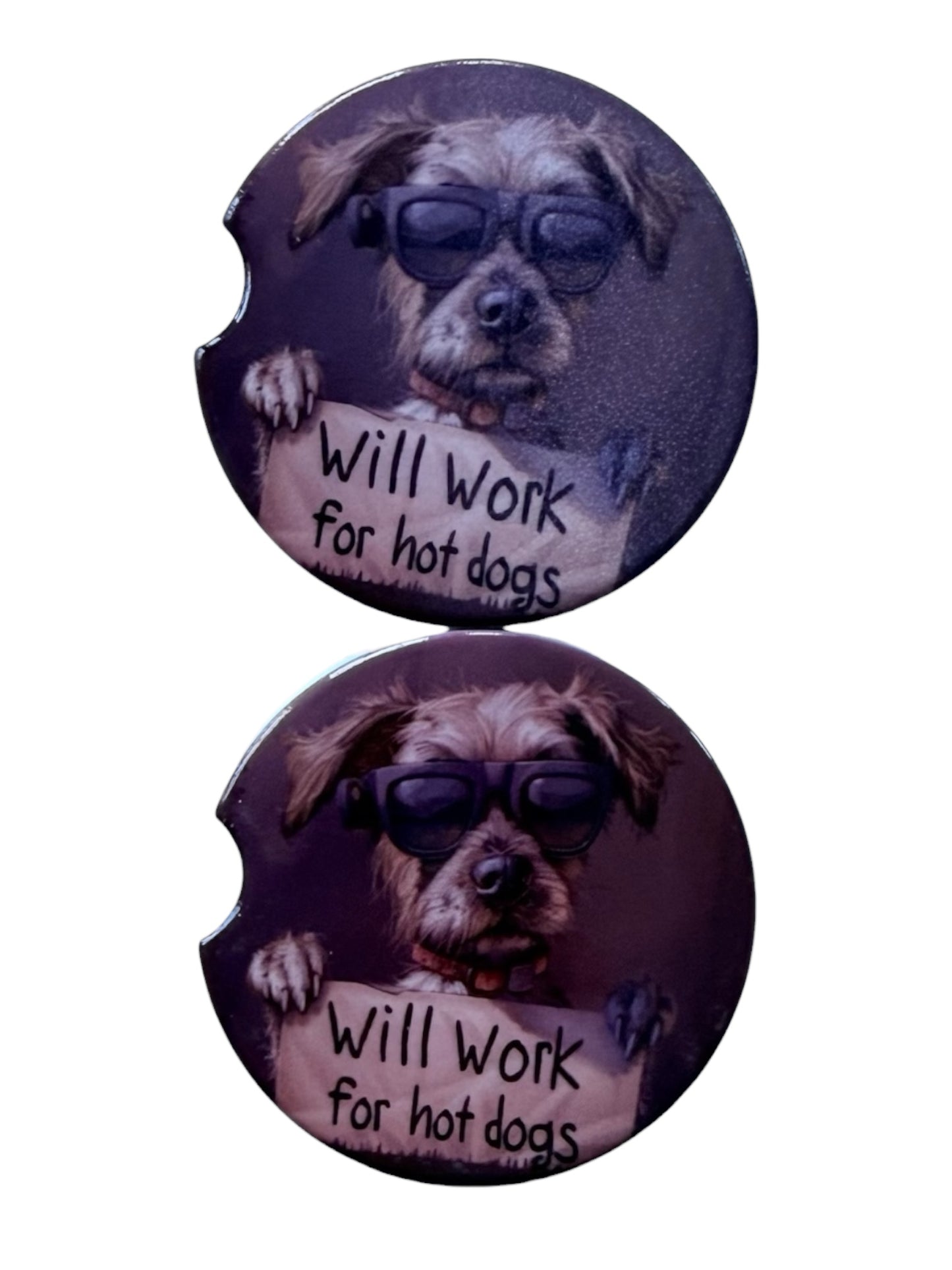 Ceramic Car Coaster Set