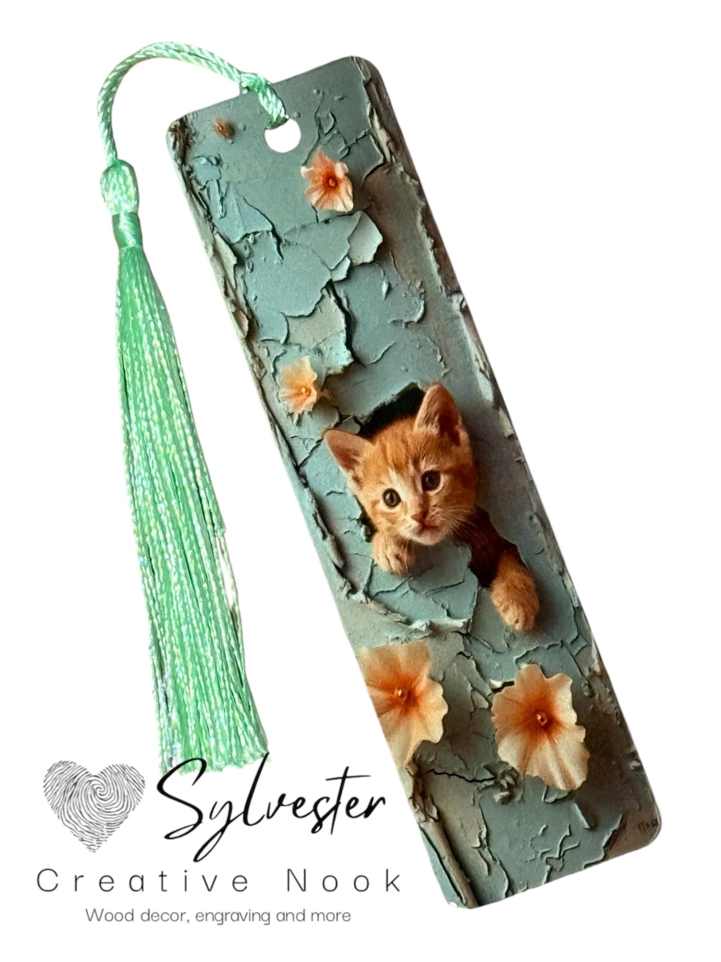 Double Sided Aluminum Book Marks *14 designs available