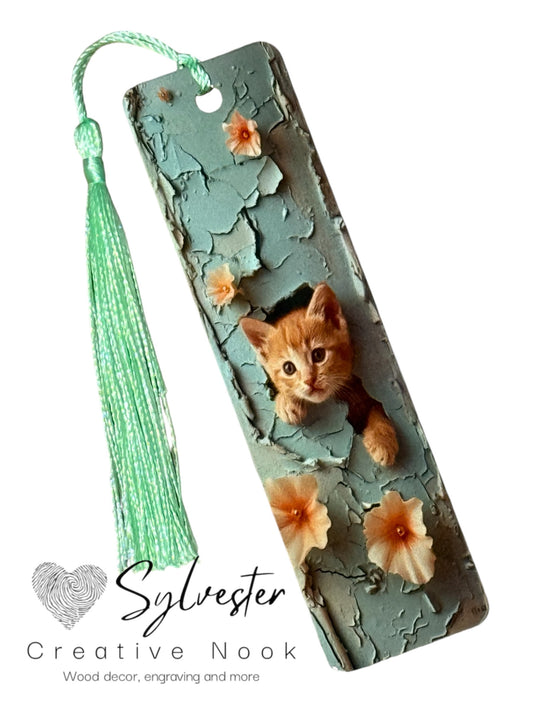 Double Sided Aluminum Book Marks *14 designs available