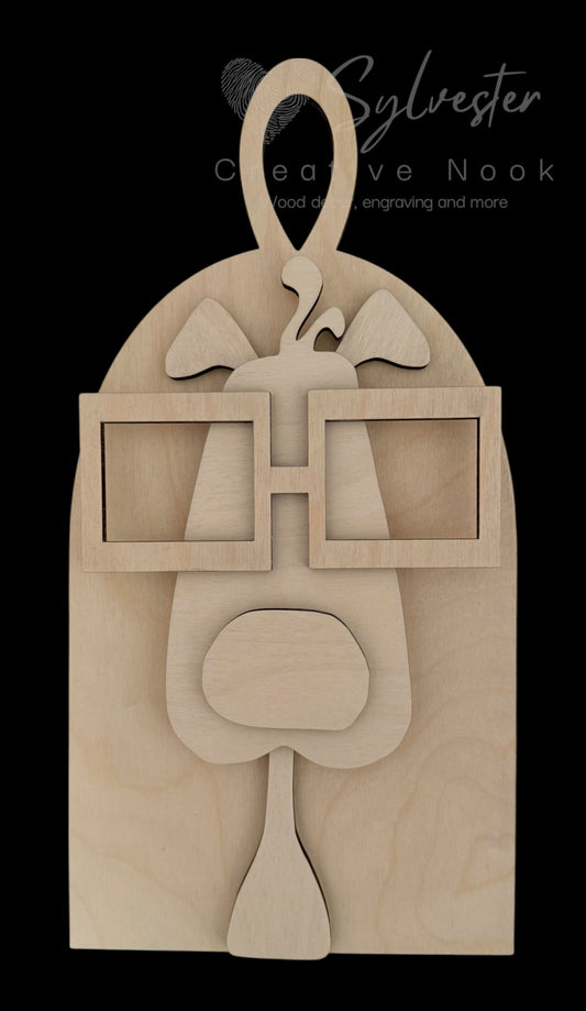 Silly Dog Cutting Board Blank