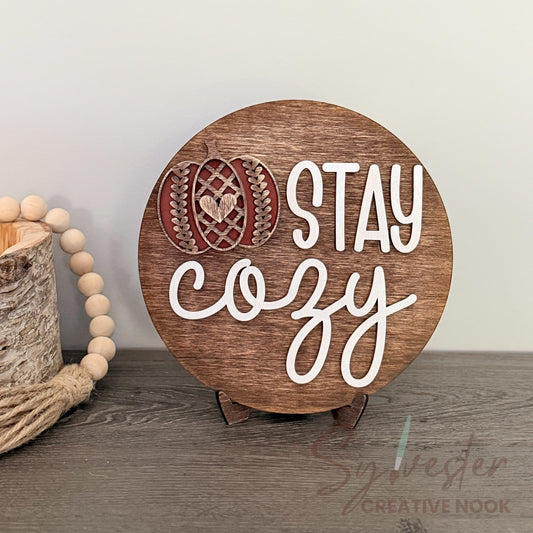 Large Size Cozy Pumpkin Shelf Sitters / Nova Scotia Handmade