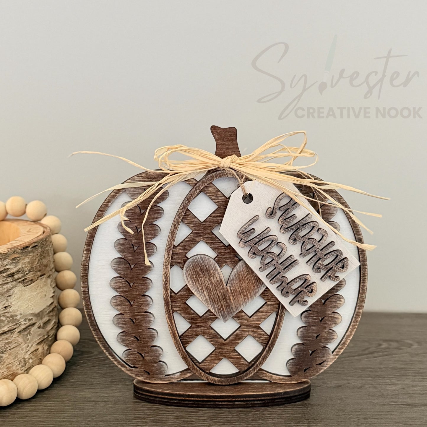 Large Size Cozy Pumpkin Shelf Sitters / Nova Scotia Handmade