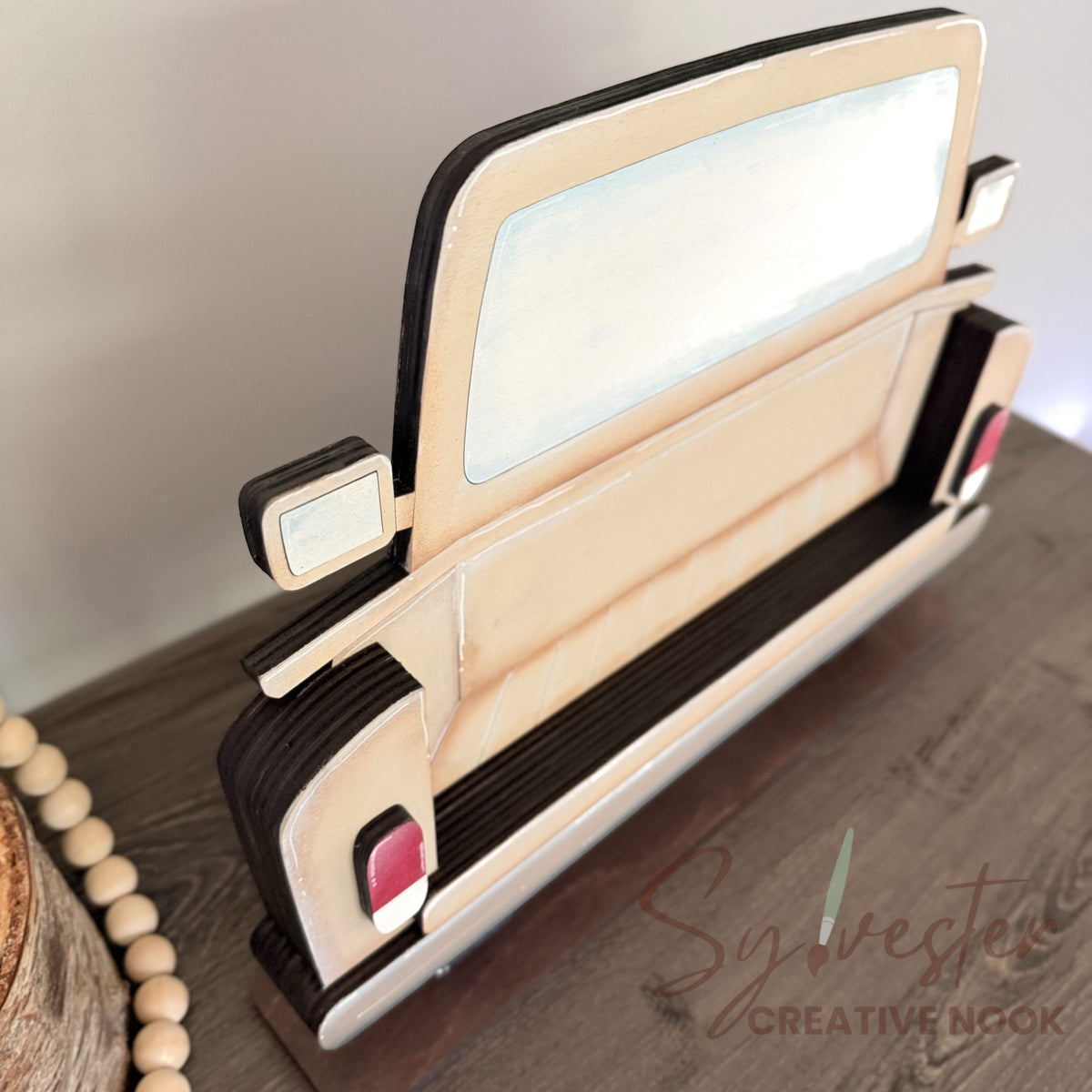 Hand Painted Farm Truck Shelf Sitter For Hanging Shelf Sitters / Nova Scotia Made