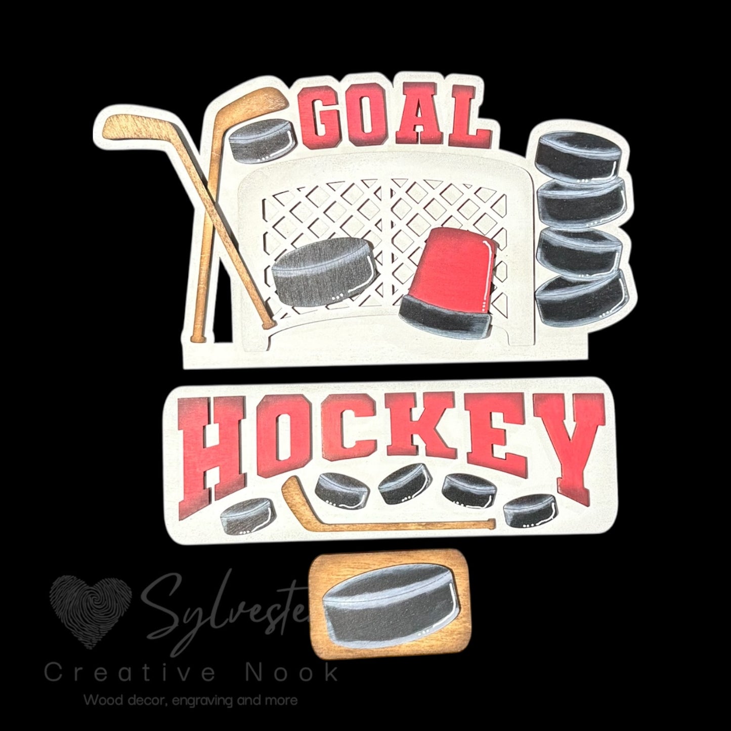 Hand painted interchangeable hanging truck