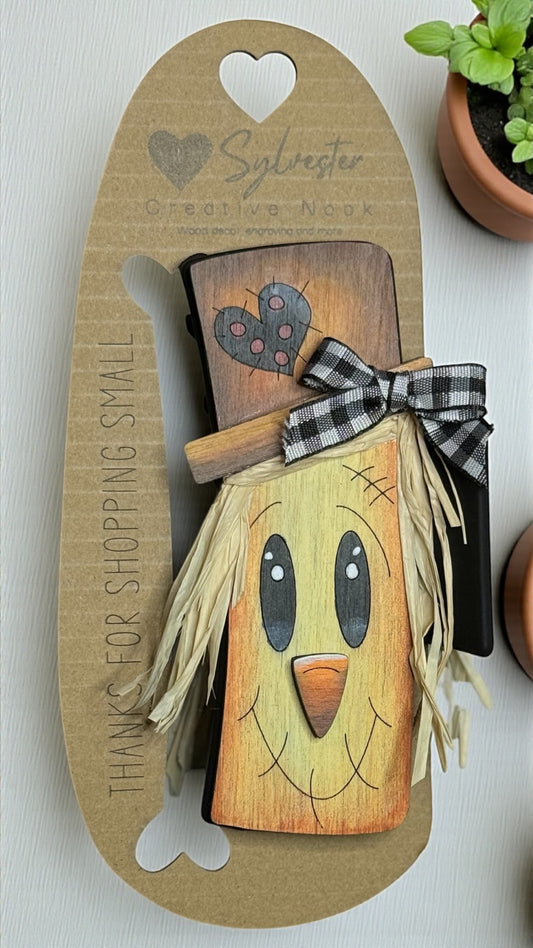 Hand painted 4.1 Inch Claw Hair Clip