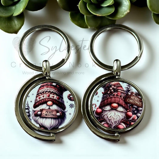 Sublimated Double Sided Custom keychain