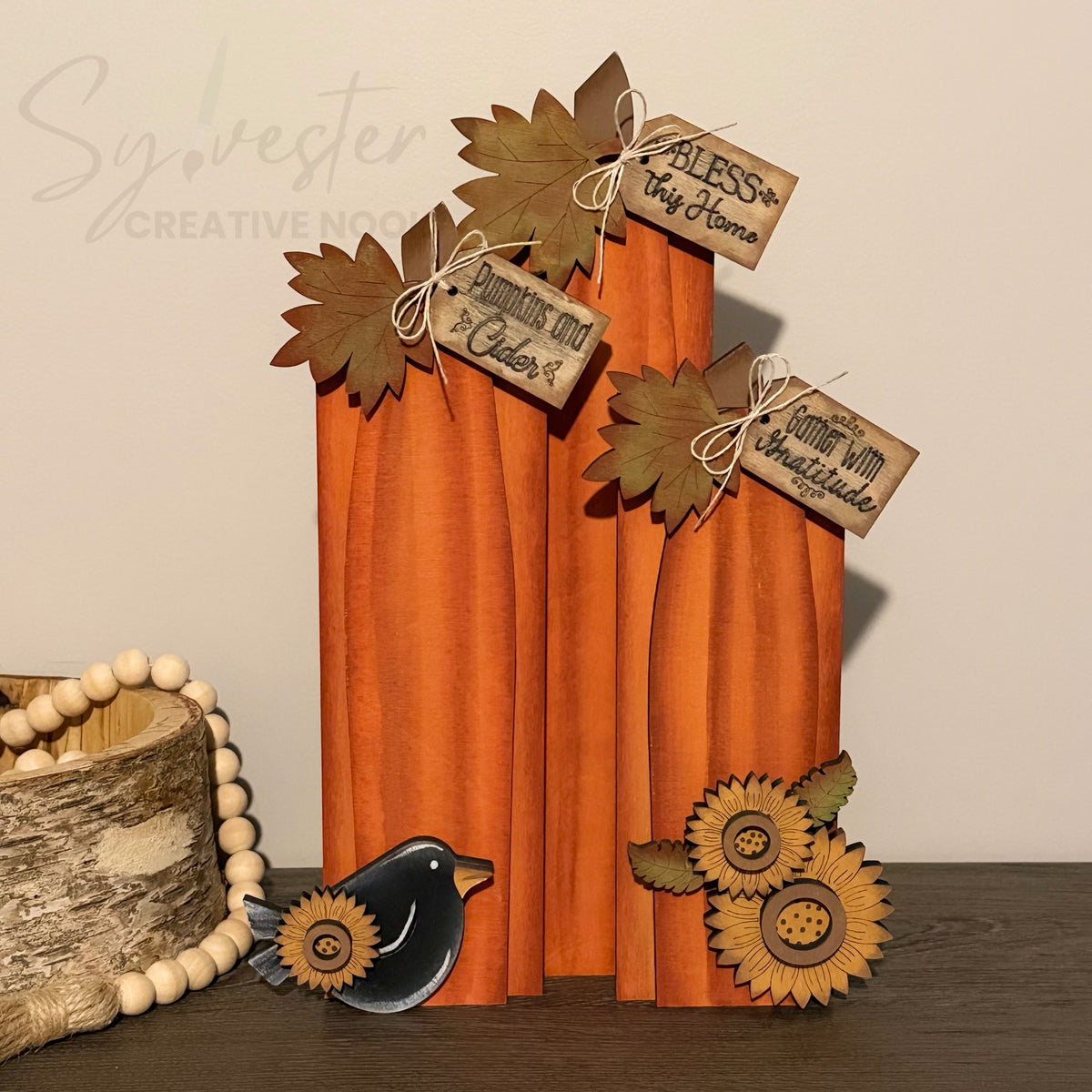 Country pumpkins/Handmade Nova Scotia/ Hand Painted Nova Scotia