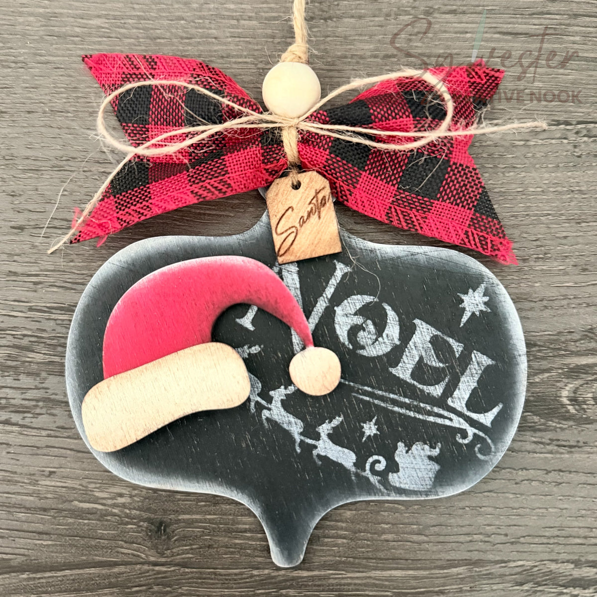 Santa’s Vintage Closet Ornaments/Nova Scotia Made/Nova Scotia Hand Painted