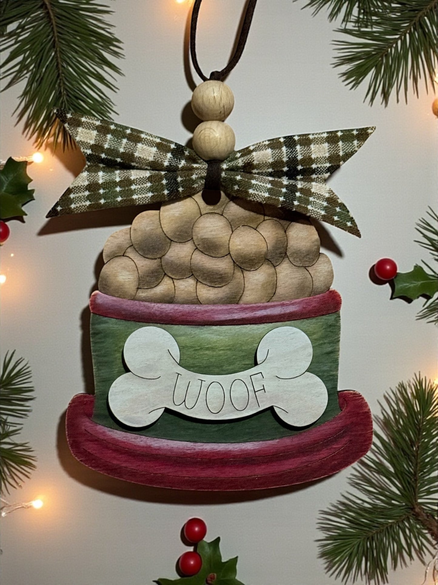 Personalized Dog Ornament