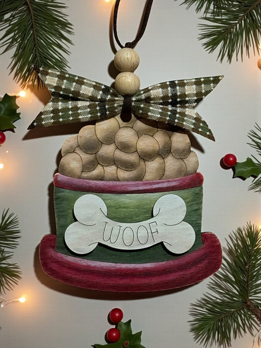 Personalized Dog Ornament