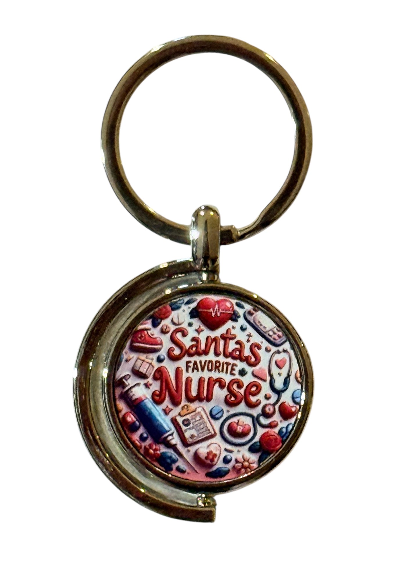 Sublimated Double Sided Custom keychain