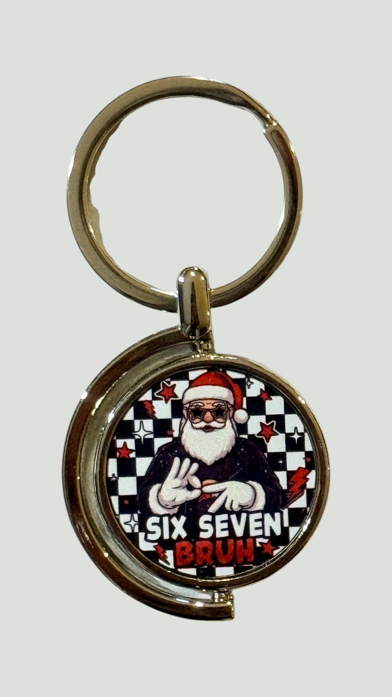 Sublimated Double Sided Custom keychain