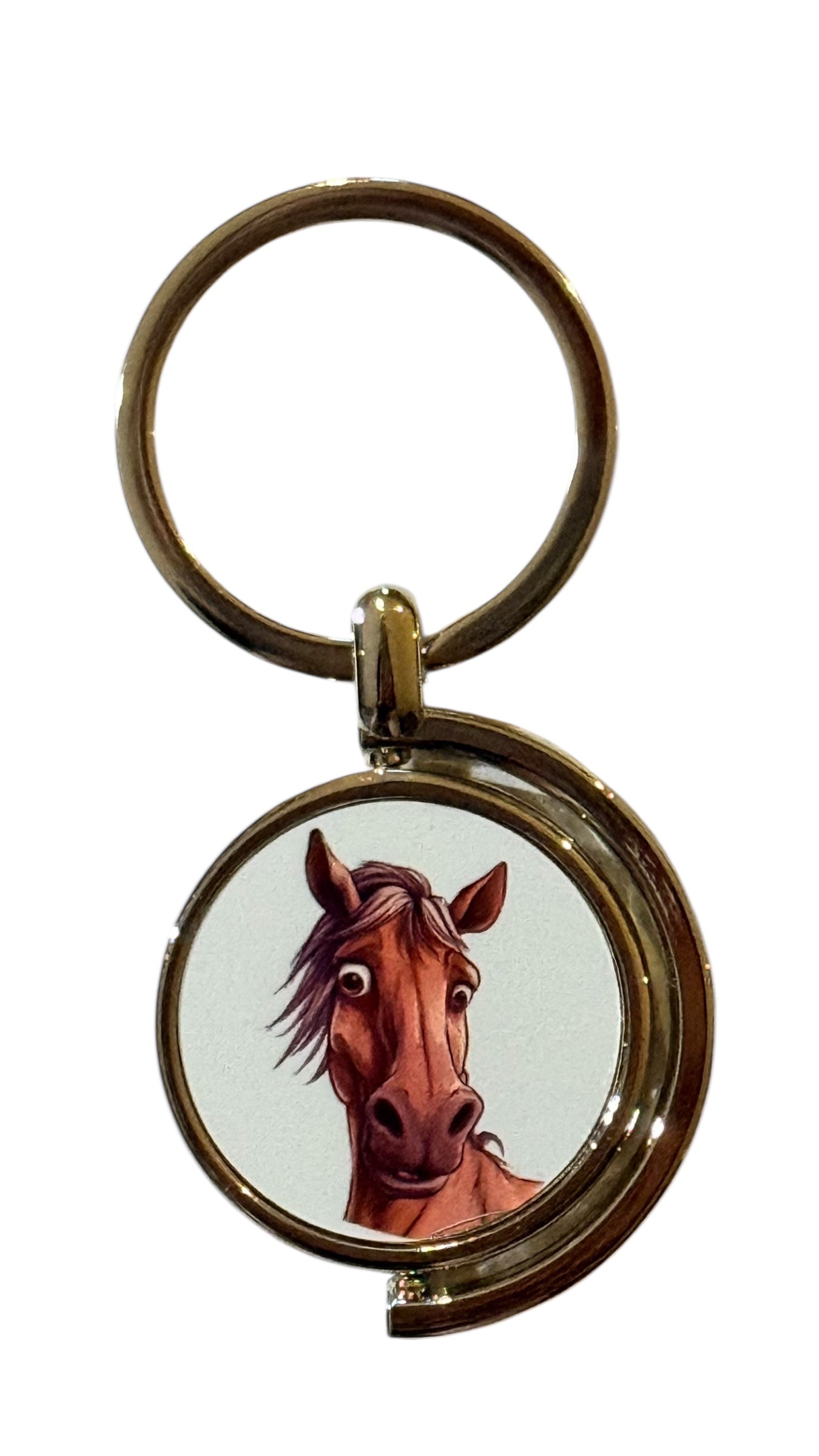 Sublimated Double Sided Custom keychain