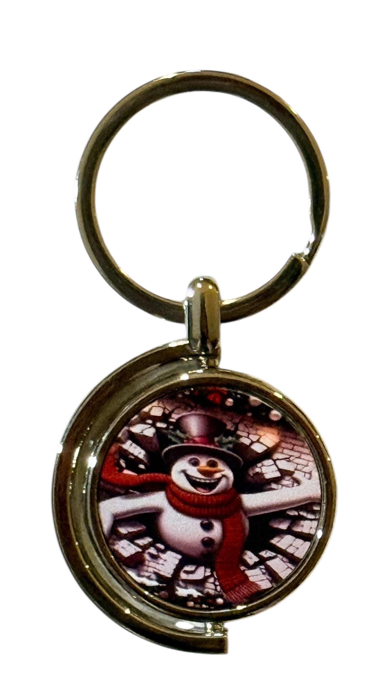 Sublimated Double Sided Custom keychain