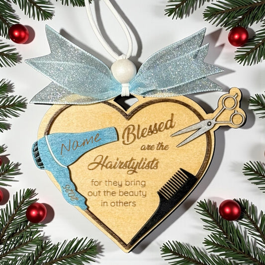 Personalized Hair Dresser Ornament