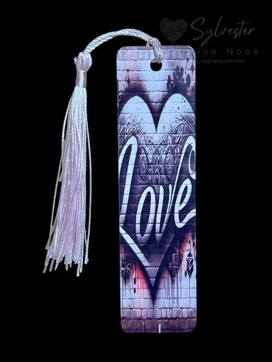 Double Sided Aluminum Book Marks *14 designs available