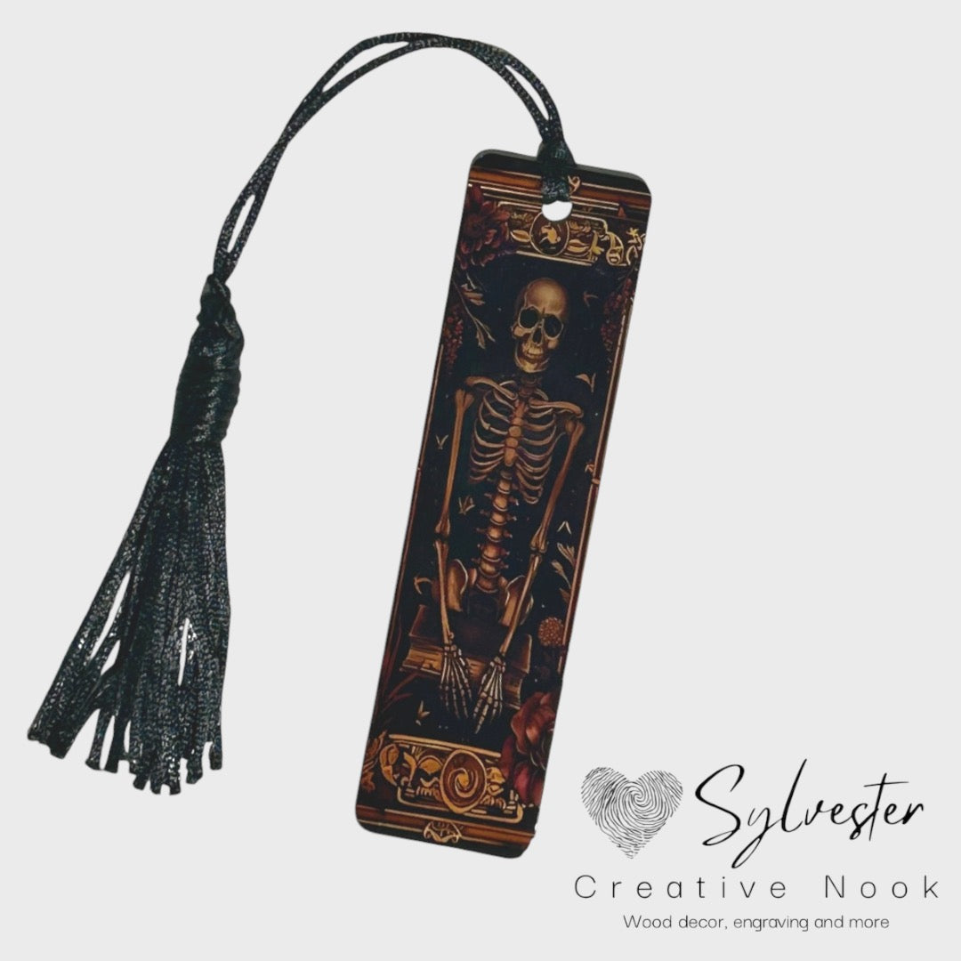 Double Sided Aluminum Book Marks *14 designs available