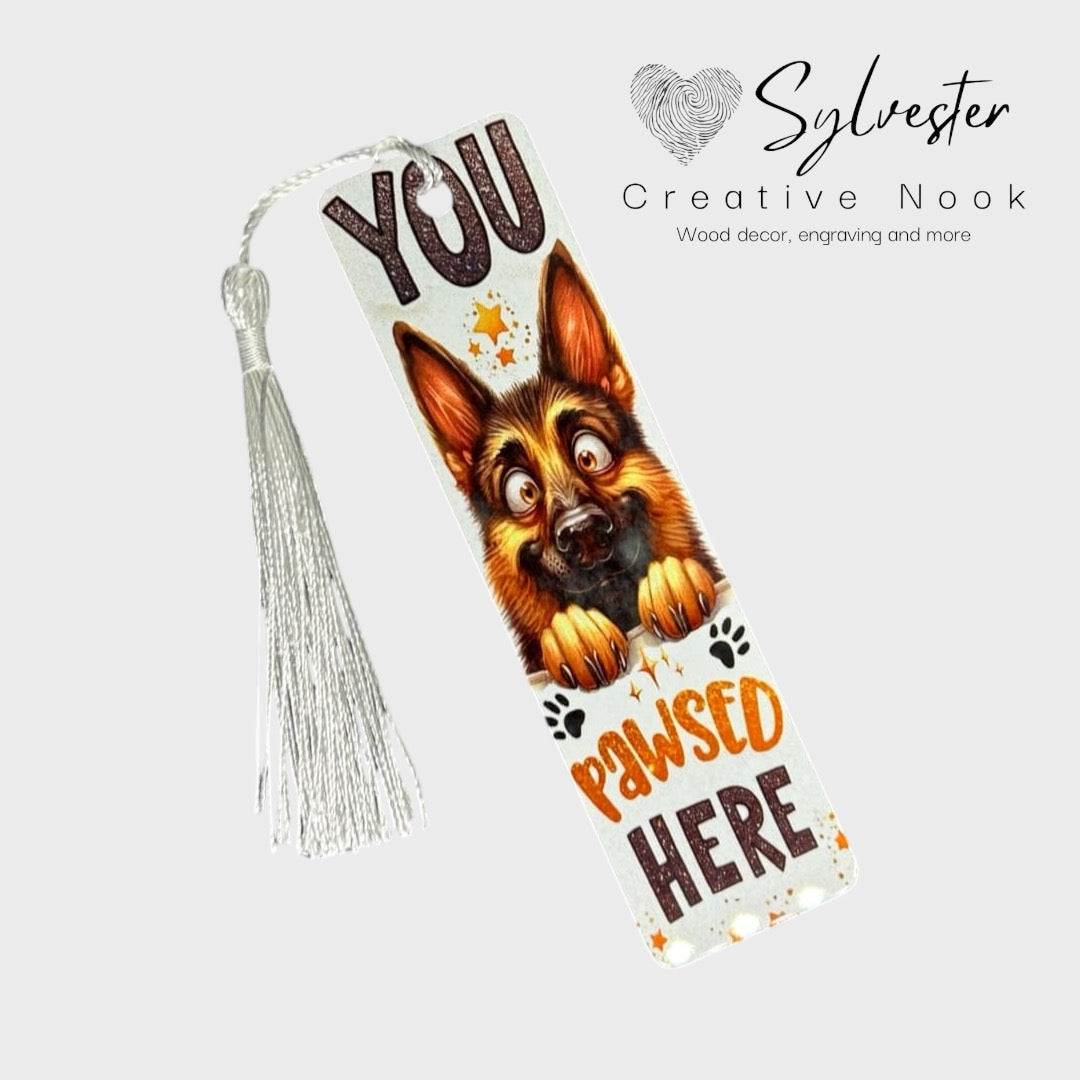 Double Sided Aluminum Book Marks *14 designs available