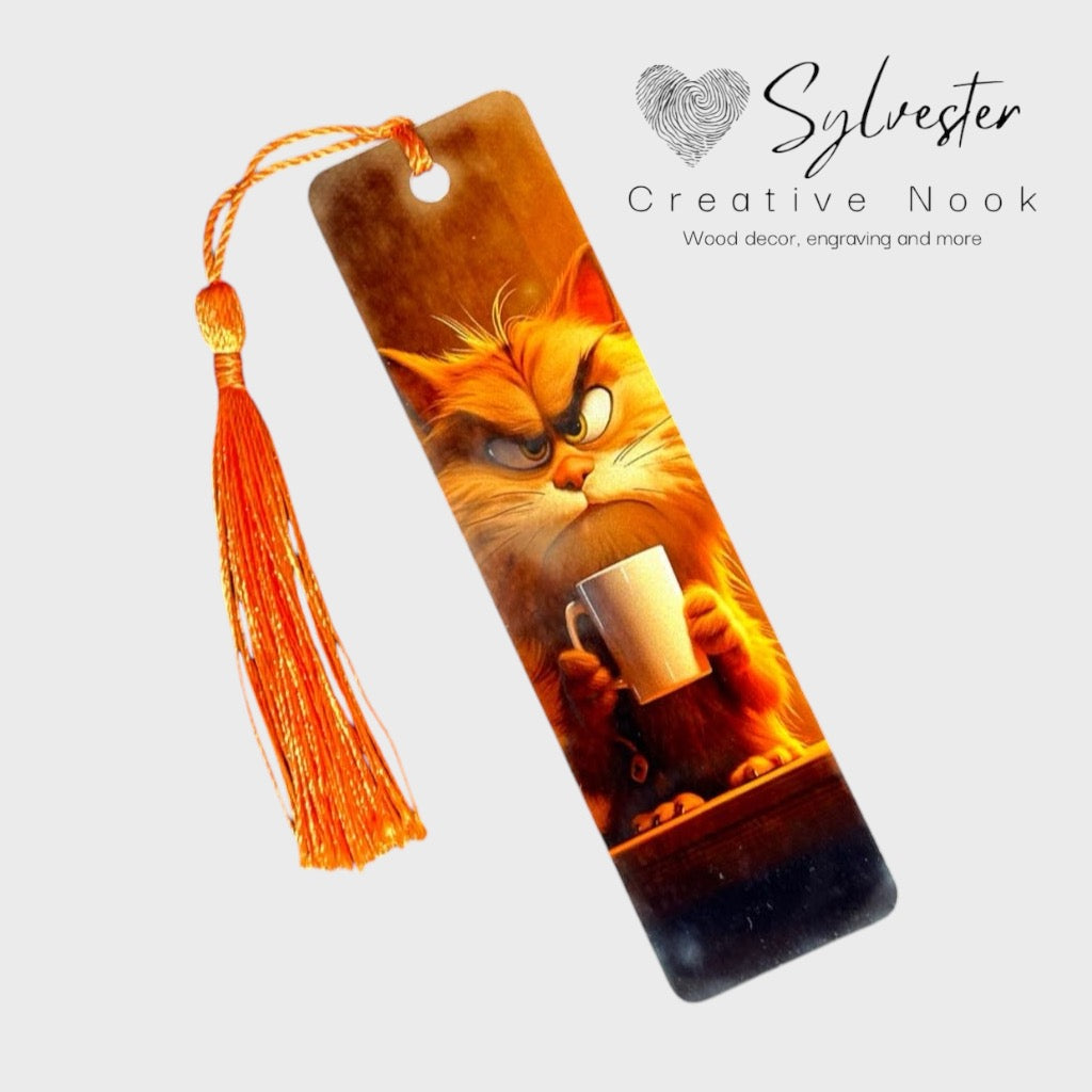 Double Sided Aluminum Book Marks *14 designs available