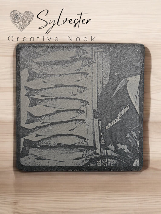 Custom Engraved Late Coasters