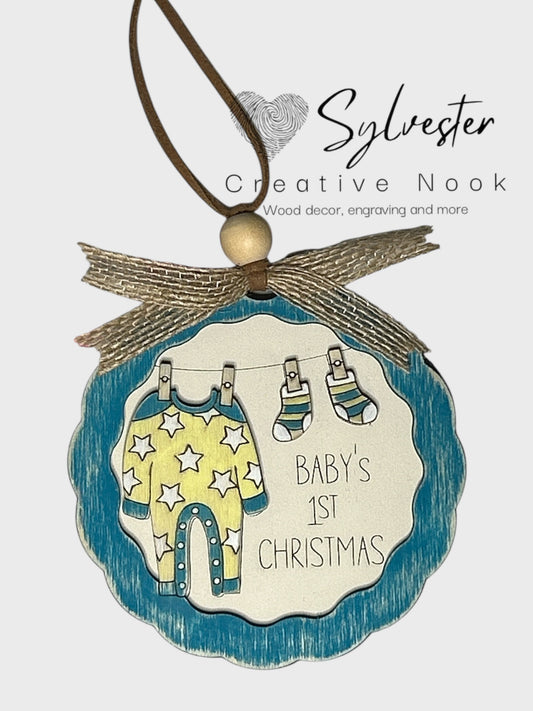 Baby’s First Christmas Ornament