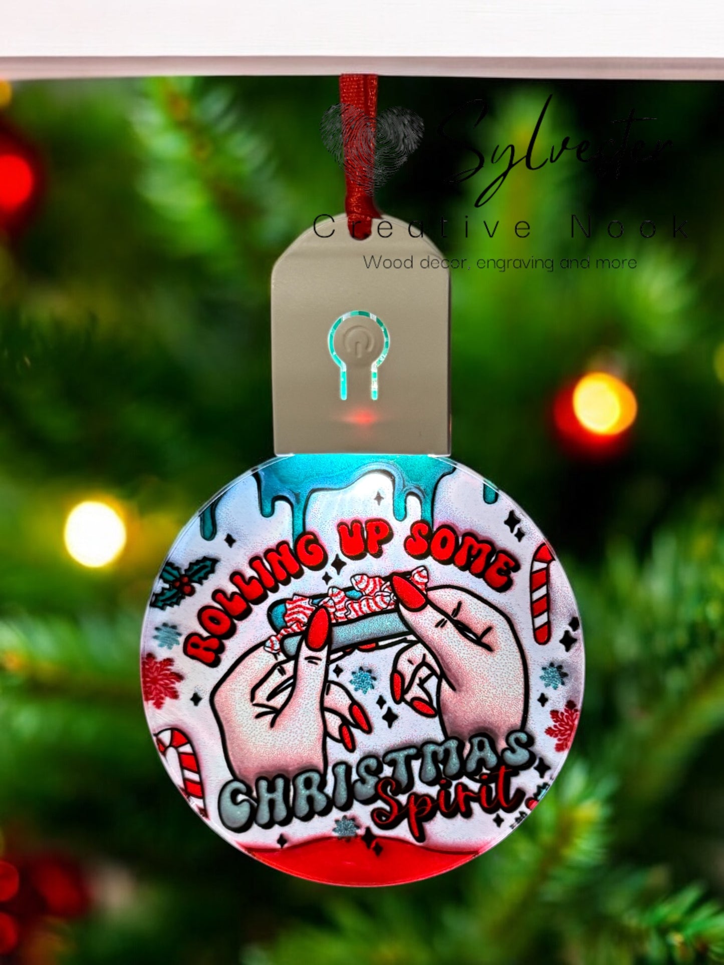 2.75 inch LED Ornament